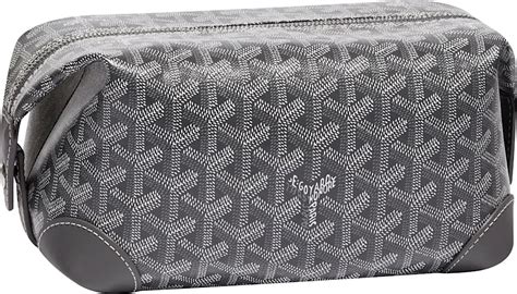 Goyard Grey 'Boeing 25' Toiletry Bag 